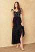 lovely-darling-black-woven-midi-dress Flying Tomato-Sophia's Style-6